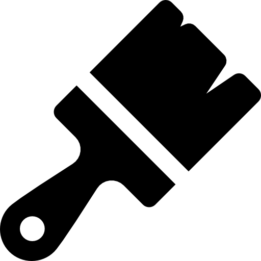 A paintbrush icon